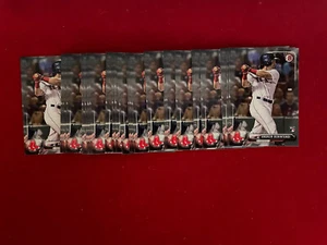 LOT (25) ANDREW BENINTENDI 2017 BOWMAN #23 PAPER ROOKIE CARDS RC - Picture 1 of 1
