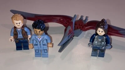 LEGO® Minifigure Jurassic World  Lot ~ Simon  / Dino / ADU Guard / Owen ~ 75915 - Image 1 of 2