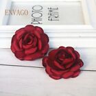 Satin Rose Dress Decoration Camellia Flower Hair Accessory  Clothing Accessory