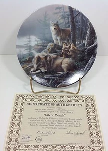 Call of the Wilderness Silent Watch Bradford Exchange Plate #3 - Picture 1 of 5