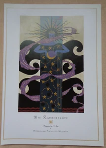 Die Zauberflote Opera by Wolfgang Amadeus Mozart Theatre Poster Print Art Woman - Picture 1 of 4