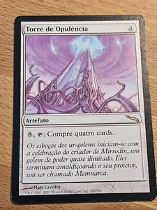 Tower of Fortunes●Mirrodin●MTG●2003●RARE●PORTUGUESE●LP●C330 - Picture 1 of 2