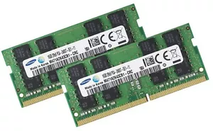 Samsung 2x 16GB 32GB DDR4 2400Mhz SO DIMM for Fujitsu Siemens Futro Q940 - Picture 1 of 1