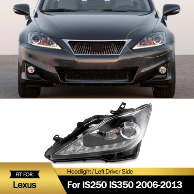 Left Driver DRL Projector Headlight Headlamp For Lexus IS250 IS350 ISF 2006-2013 - Изображение 1 из 4