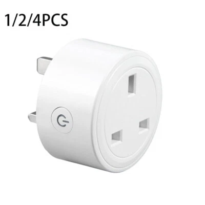 1-4X Smart Life WiFi Plug for Google Home Amazon Alexa 16A Wireless Power Socket - Image 1 of 4