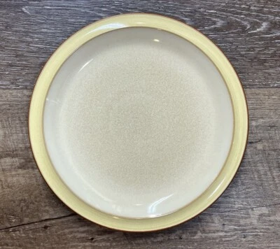 Denby Fire Yellow Dessert/Salad Plate ~new~