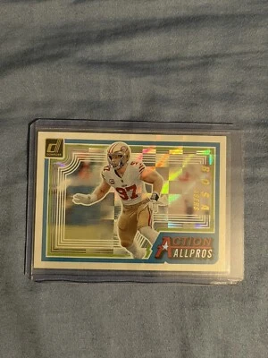 2023 Panini Donruss - Action All-Pros Nick Bosa #AAP-7 - Image 1 of 2