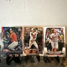 Gunner Henderson RC 2023 Topps Chrome Card #2 AL ROY Baltimore 