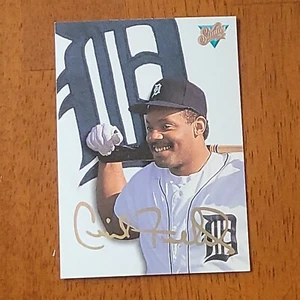 1993 LEAF STUDIO BASEBALL CARD CECIL FIELDER #37 - Picture 1 of 2
