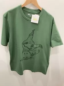 UNIQLO UT Pokémon Pokemon Graphic T-shirts Mimikyu Green Size M-4XL New w/tags - Picture 1 of 4