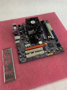 ECS C510M-M Motherboard AMD Athlon 64 x2 2GHz 2GB RAM w/Shield - Picture 1 of 10