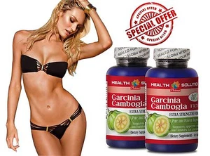 Extrait de Garcinia Cambogia en poudre perte de poids (2 bouteilles) - Photo 1/2