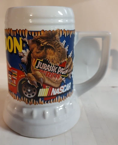 Jeff Gordon #24 1997 Jurassic Park The Ride NASCAR Mug 32oz Cover