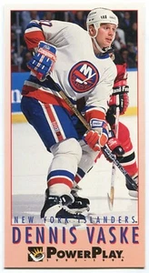 1993-94 Fleer PowerPlay #387 Dennis Vaske New York Islanders - Picture 1 of 2
