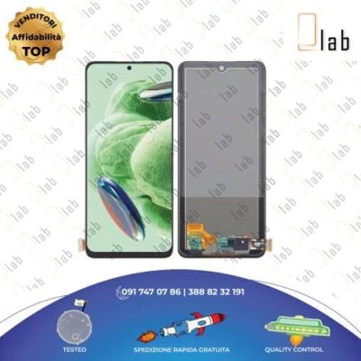 DISPLAY LCD TOUCH SCREEN PER XIAOMI REDMI NOTE 12 TFT 23021RAA2Y SCHERMO VETRO - Immagine 1 di 4