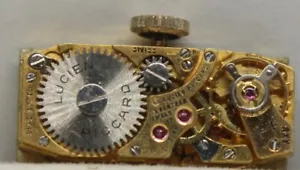 Reloj Vintage Lucien Piccard Movimiento Suizo Para Mujer Damas Movimiento 17j FUNCIONANDO - Imagen 1 de 2