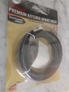 Danco 10340 Premium Kitchen Sink Spray Replacement Hose Black BRAND NEW - Picture 1 of 8