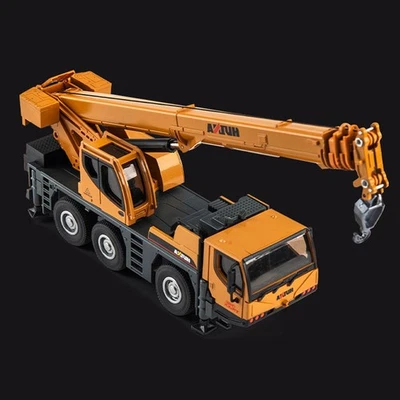 1:50 Crane Toy Truck Construction Equipment Model Diecast Toy Vehicle for Kids - Image 1 of 4