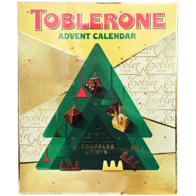 Toblerone Chocolate Truffles Advent Calendar 204g, Christmas Countdown - Image 1 of 4