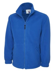 Uneek - Jaket Fleece Mikro Zip Penuh Uniseks Klasik - Yoke Bulan Sabit - Warna - Picture 1 of 1