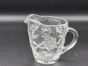 Vintage Anchor Hocking Milchkännchen/Krug, Davidstern, 3,5" - Bild 1 von 6