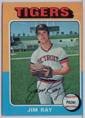 1975 Topps #89 Jim Ray in EX Condition Tigers - Image 1 of 2