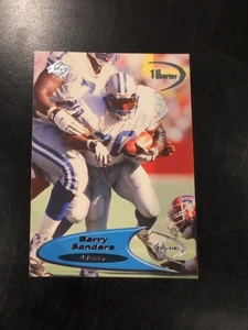 Detroit Lions Barry Sanders Collector's Edge 1998 Odyssey 1st Quarter - Picture 1 of 5
