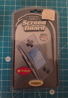 Nintendo Gameboy Game Boy Micro Pelican Screen Guard 2 Pack NEW - Image 1 of 2