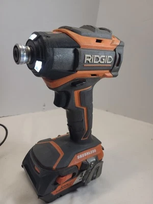 Ridgid brushless power impact drill Gen5X 18v, battery an charger - Image 1 of 4