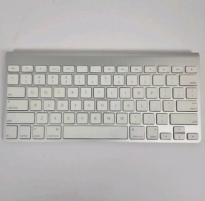 (AS IS, UNTESTED) Apple Magic Keyboard A1314 Wireless Bluetooth Silver Slim Mini - Image 1 of 4