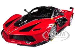 FERRARI FXX-K #88 RED SIGNATURE SERIES 1/18 DIECAST MODEL CAR BY BBURAGO 16907 - Picture 1 of 8
