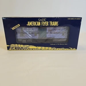 American Flyer 6-48368 2007 Holiday Christmas Boxcar Excellent LN OB S Gauge AF - Picture 1 of 6