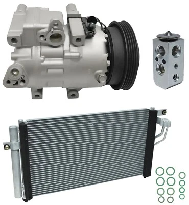 Kit de compresor de aire acondicionado RYC Reman con condensador DI21A para Hyundai Accent 1,6 L 2009 Foto 1 de 4