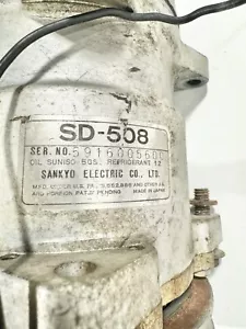 Mazda Rx4 Rx5 Cosmo Sanden SD-508 A/C Compressor - Picture 1 of 4