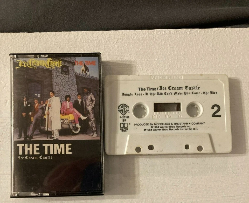 THE TIME ICE CREAM CASTLE Cassette Tape 1984 Funk Soul Electronic Rare - Image 1 of 1