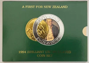 New Zealand  1994 Brilliant Uncirculated Coin Set. - Picture 1 of 10
