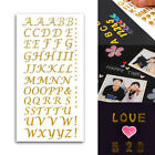 Self Adhesive Stick On Alphabets Glitter Stylus Letters Stickers