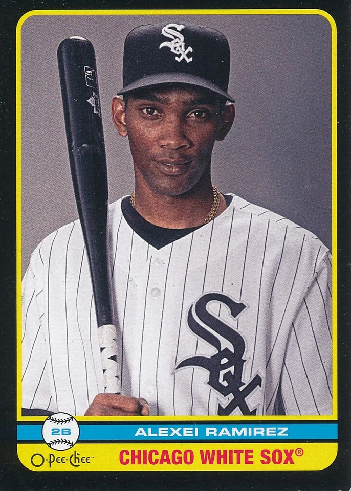 Алексей Рамирес 2009 O-Pee-Chee черная кайма No65 Chicago White Sox - Изображение 1 из 1