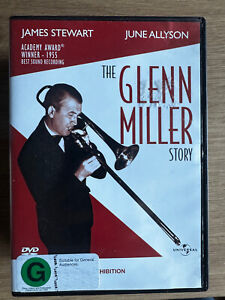 Glenn Miller Story DVD 19953 James Stewart Film Classique Région 4