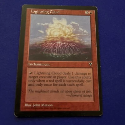 MTG Lightning Cloud Visions 87/167 Regular Rare - Image 1 of 2