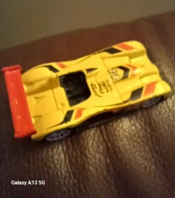 Hot Wheels Panoz LMP-1 Roadster S Thailand 2000 Loose Yellow #14 1:64 Diecast - Image 1 of 4