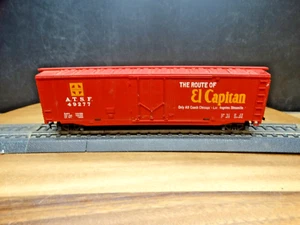 TYCO HO Scale 50' Santa Fe A.T.S.F. 49277 Route of El Capitan Railroad Box Car - Picture 1 of 6