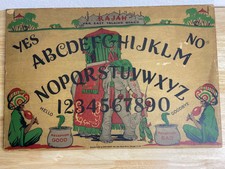 RARE Antique Ouija Board Rajah Far East Talking Board Halloween Paranormal Witch