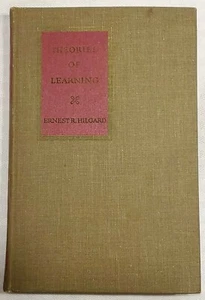 THEORIES OF LEARNING By Ernest R. Hilgard - 1st Edition 1948 - Picture 1 of 11