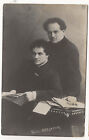 Russian Postcard of the Adelheim Brothers Robert &amp; Raphael Stage Actors