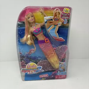 Barbie Mermaid Tale 2 Merliah Surfer Muñeca Mattel NUEVA EN CAJA HALLAZGO RARO - Imagen 1 de 2