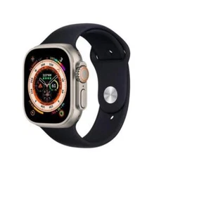 Apple Watch Ultra 49mm Wifi Titangehäuse GPS + Cellular - Schwarzes Band - - Bild 1 von 3