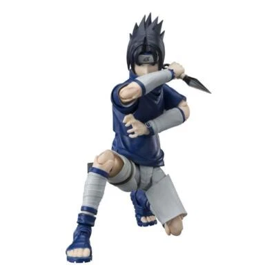 Naruto S.H Figuarts Action Figure Sasuke Ninja Prodigy of the Uchiha Clan Bandai - Immagine 1 di 4
