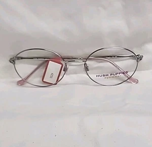 Hush Puppies HP119 Light Rose / Silver Metal Eyeglasses Frame 51/18/130 - Picture 1 of 6