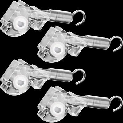 Varita ciega basculante de 4 piezas para mini riel de cabeza ciega de 1 pulgada Bli Foto 1 de 4